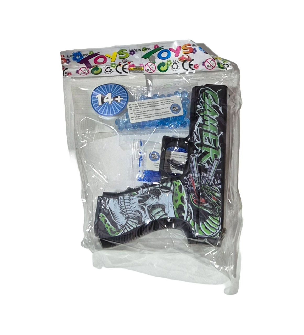 Pistool waterbullet 14cm