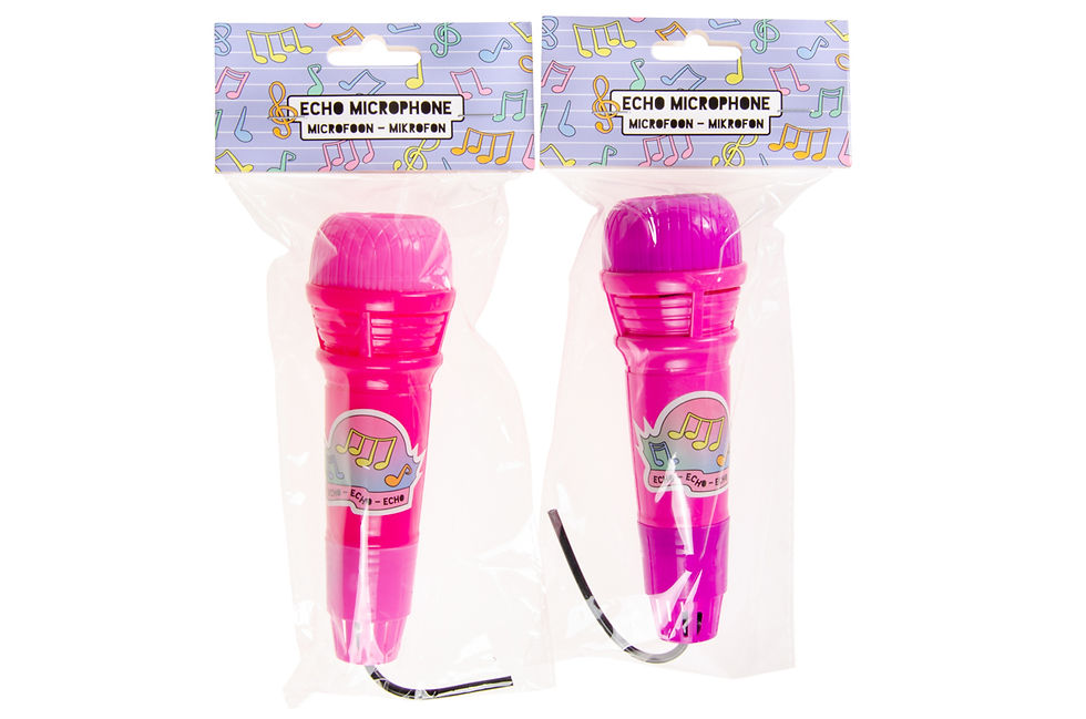 Thumbnail: Echo roze microfoon in zakje