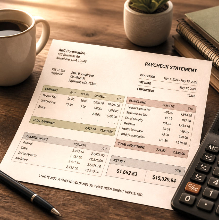 Decoding Your Paycheck Statement for Better Financial Planning