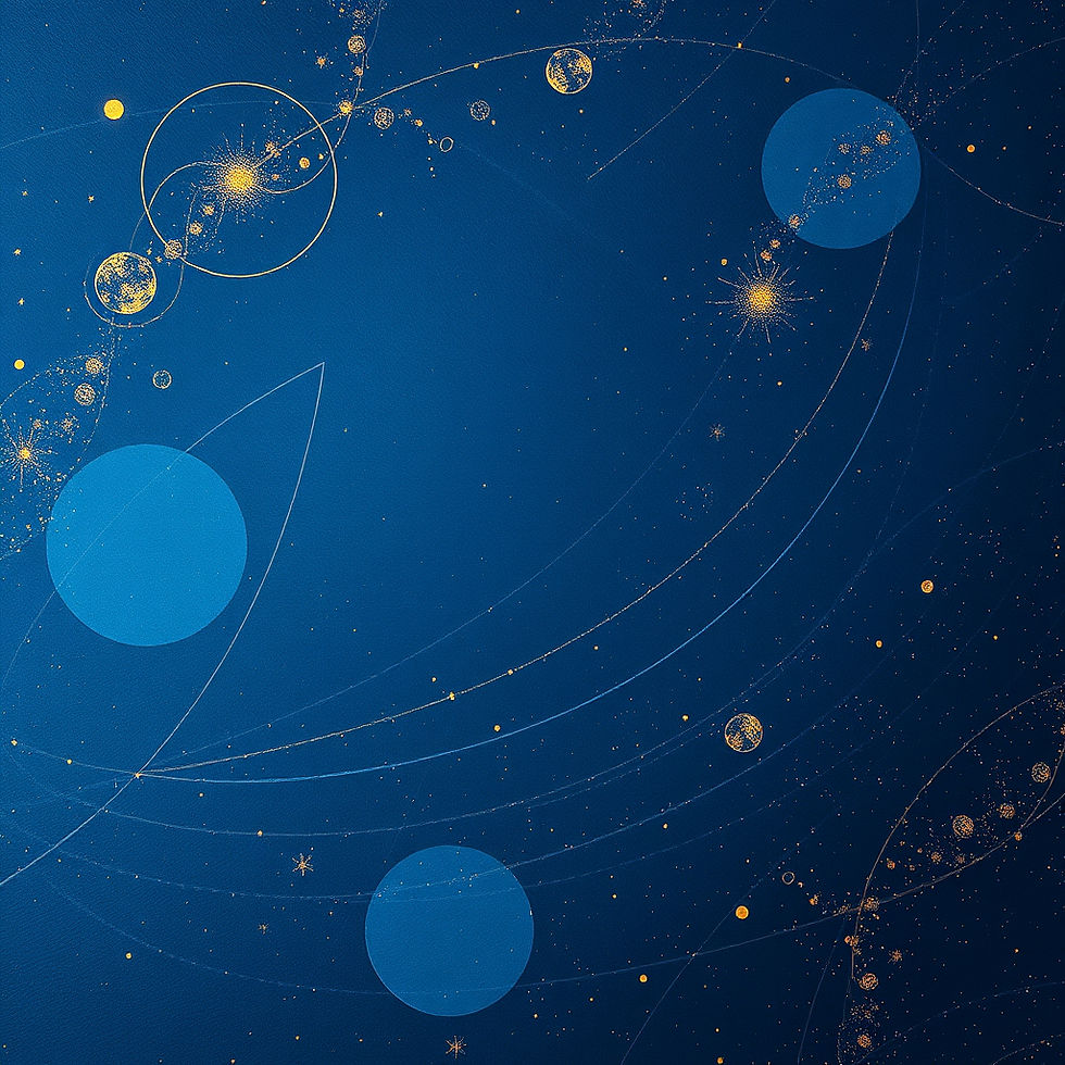 A matte-finish background inspired by Renaissance art textures, blended with a cosmic mult