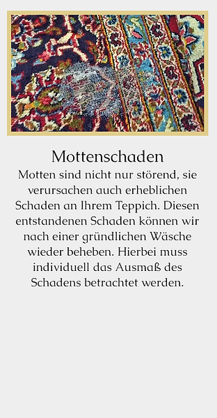 Teppichreparatur