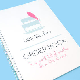 Cake Order Book - A4