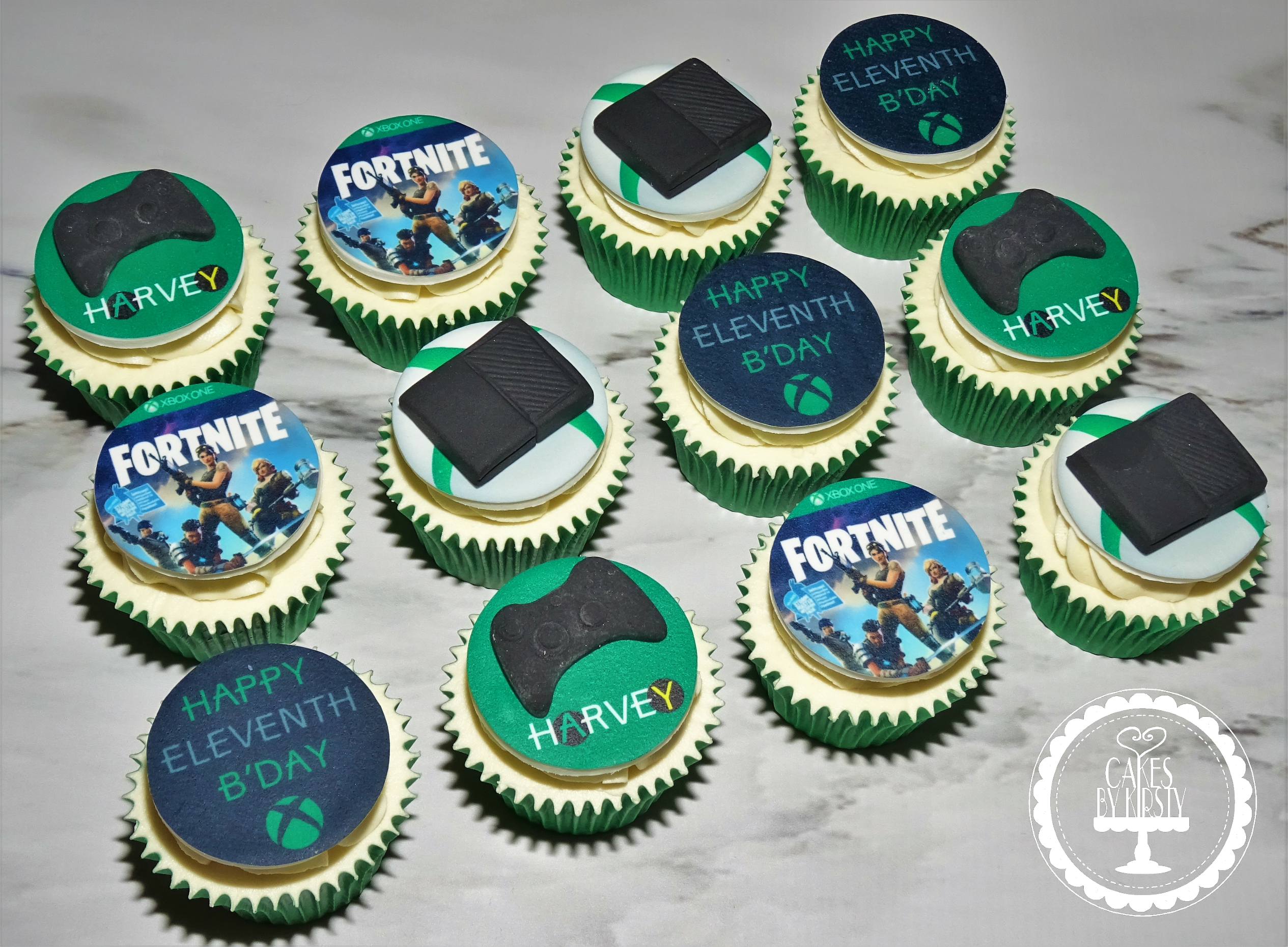 Cakes By Kirsty Children S Cakes - xbox fortnite cupcakes