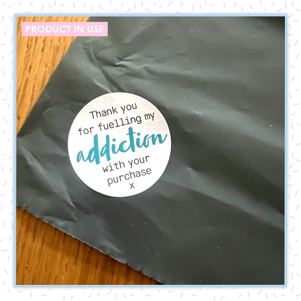 Thumbnail: Vinted Thank You Stickers