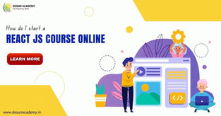 How do I start a React js course online?