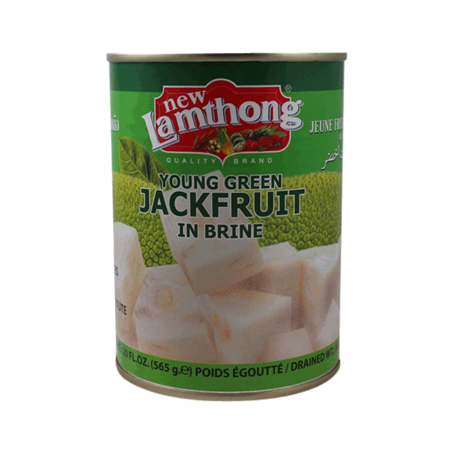 New Lamthong Young Green Jackfruit in Brine 565g