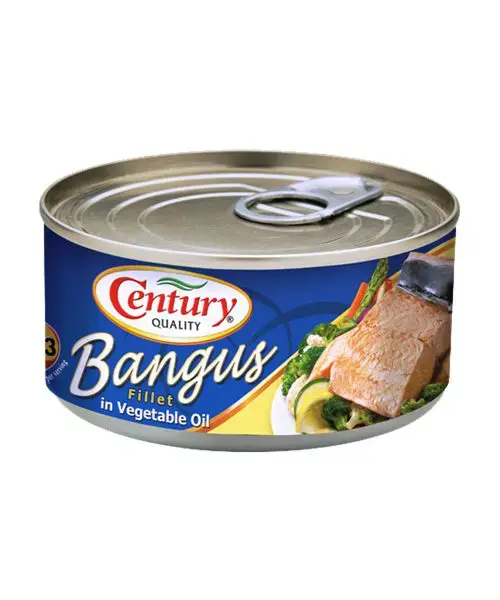 CENTURY Milkfish (Bangus) Fillets in Vegetable Oil 184g