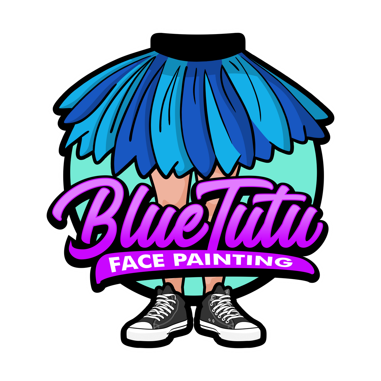 blue-tutu-face-painting-event-gisborne-new-zealand