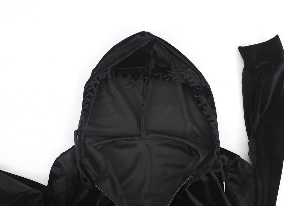 Thumbnail: SV Black Velvet  Pole Dance Hoddies