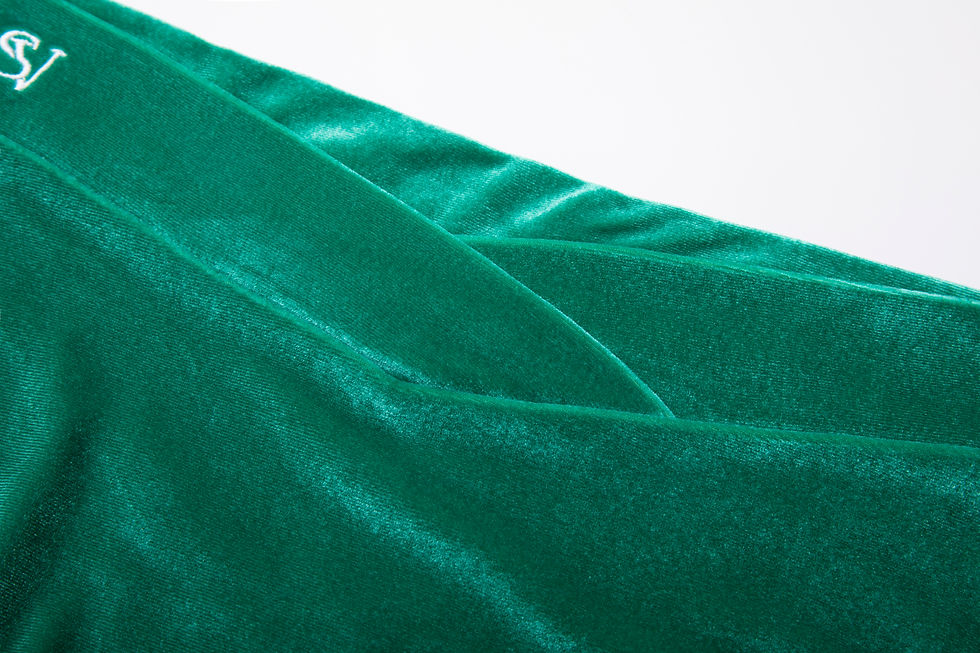 Thumbnail: SV Green Velvet Pole Dance Set