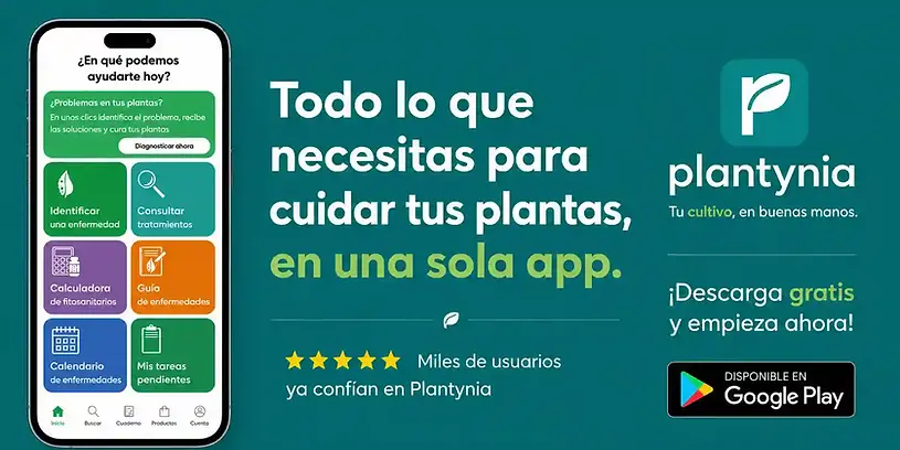 Plantynia - La app más completa sobre plagas, enfermedades y tratamientos de plantas