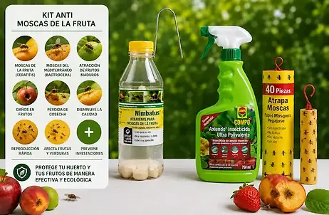 Protege tus frutos y reduce los daños causados por la mosca de la fruta.