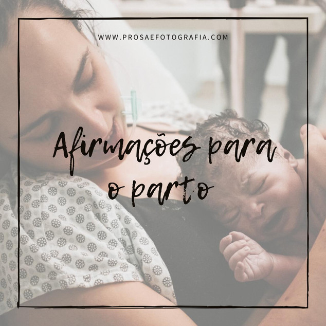 PDF GRATUITO DE AFIRMAÇÕES PARA O PARTO