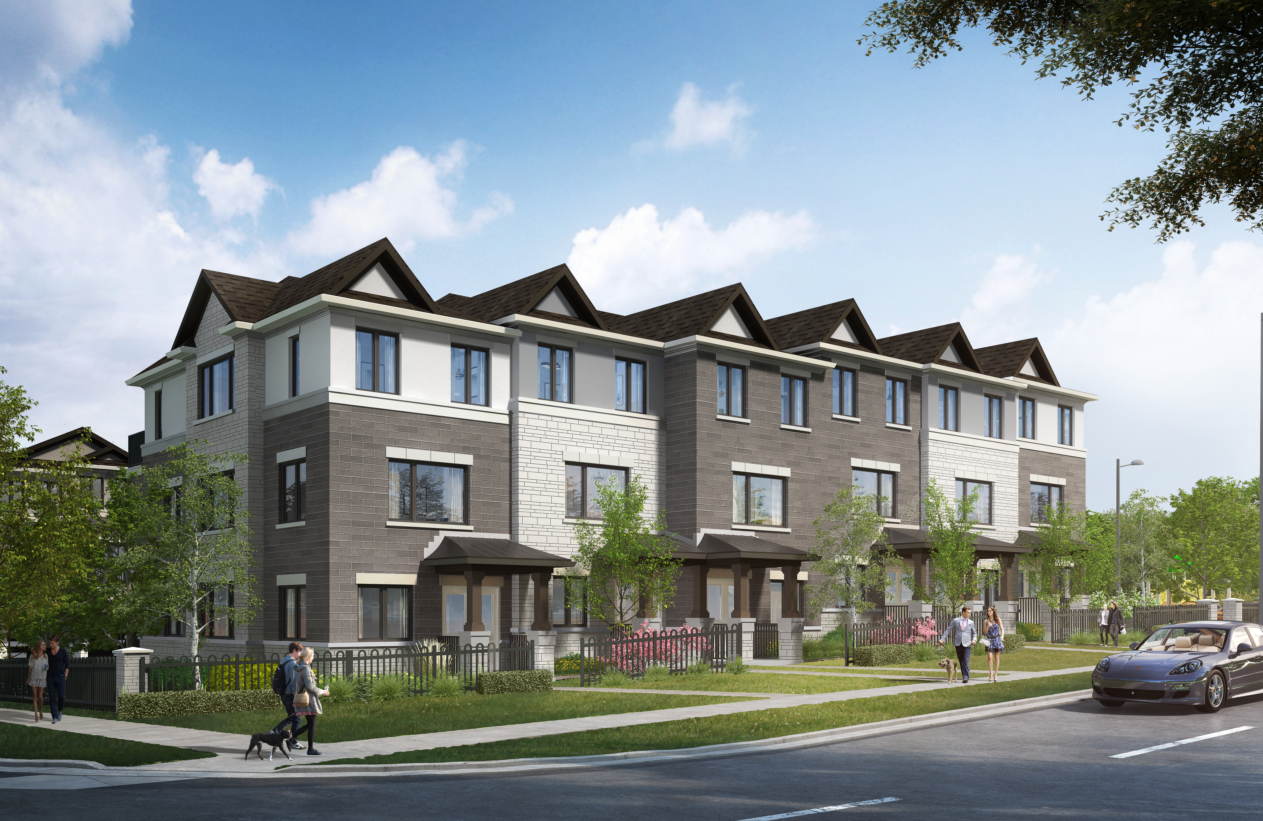 Nashville Gardens — 17 luxury townhomes at 1668 Nash Road, Courtice, Ontario