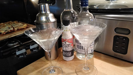 The Grumpy Dingo Radio Orange Martini