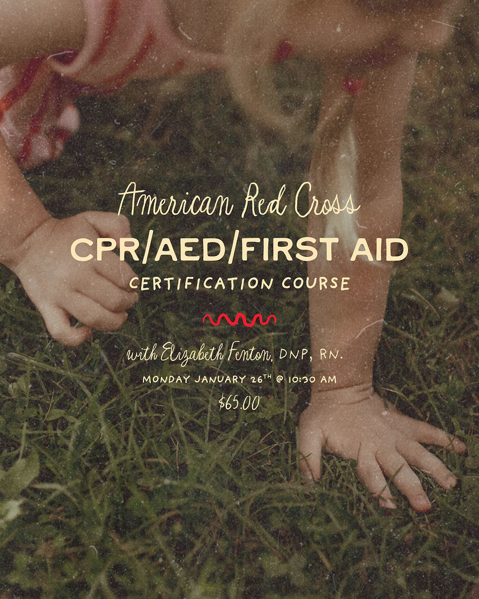 CPR/AED/FIRST AID Certification Course (for Child & Infant)