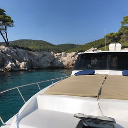 Amarandos Skopelos (photo from boat bow)