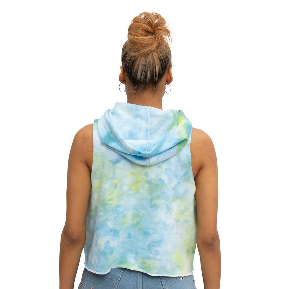 Thumbnail: Hand Dyed Sleeveless Hoodie Medium