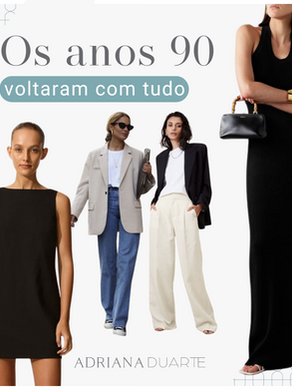 Os anos 90 voltaram com tudo