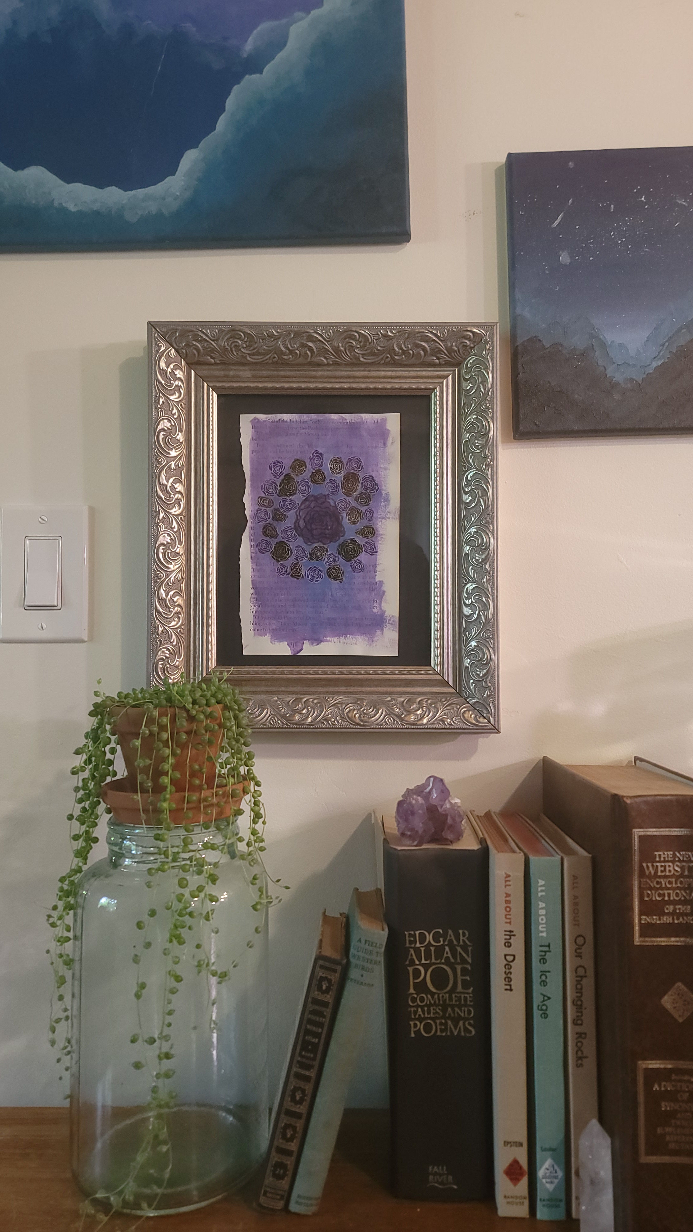 Black & Purple Roses 3 | Magic in The Air