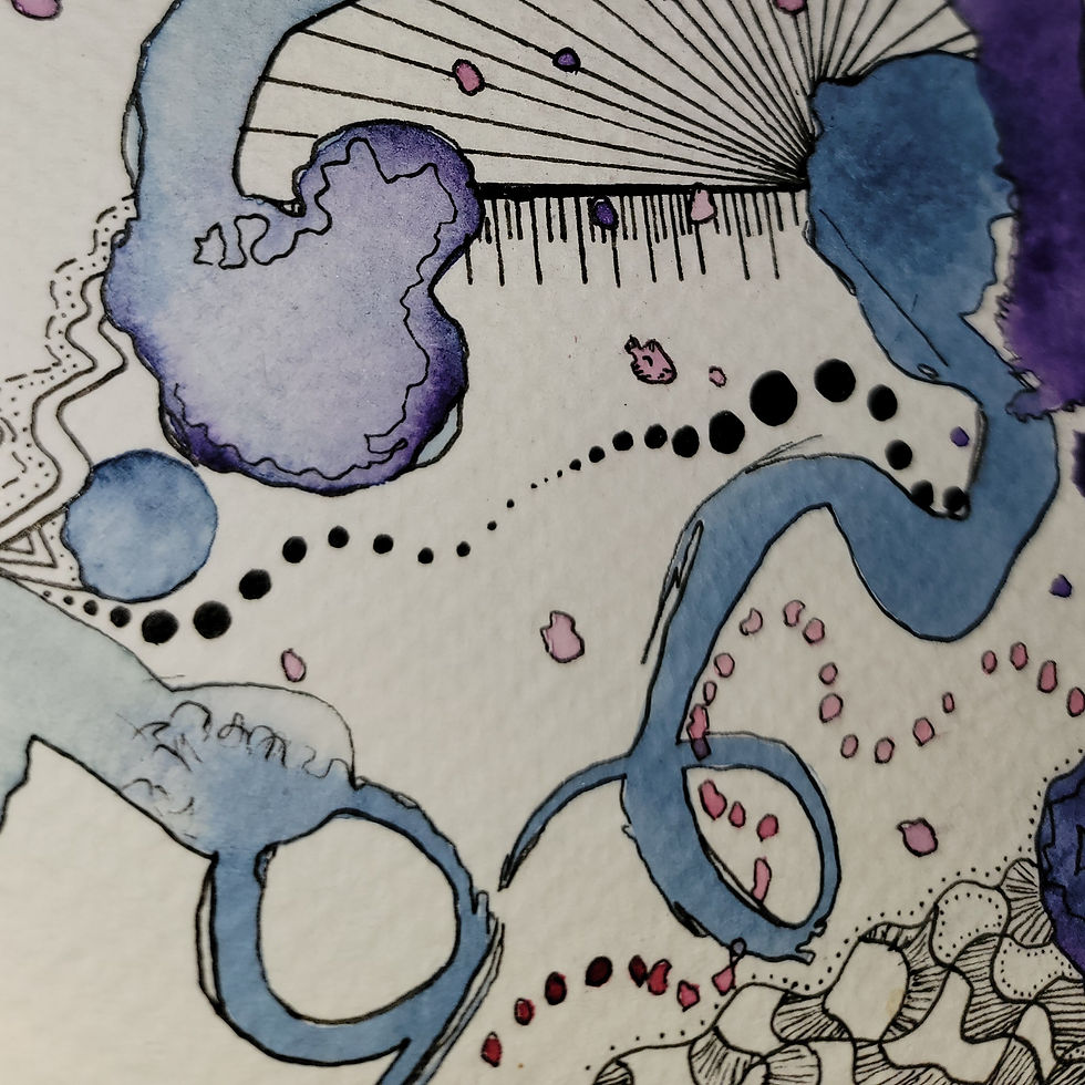 Thumbnail: Woven Together | Original Watercolor Painting