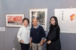 Exhibition KL Wong wstudents