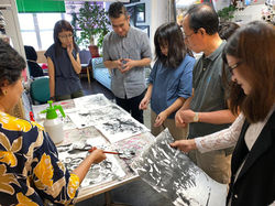 Contemporary Ink Art Workshop 1