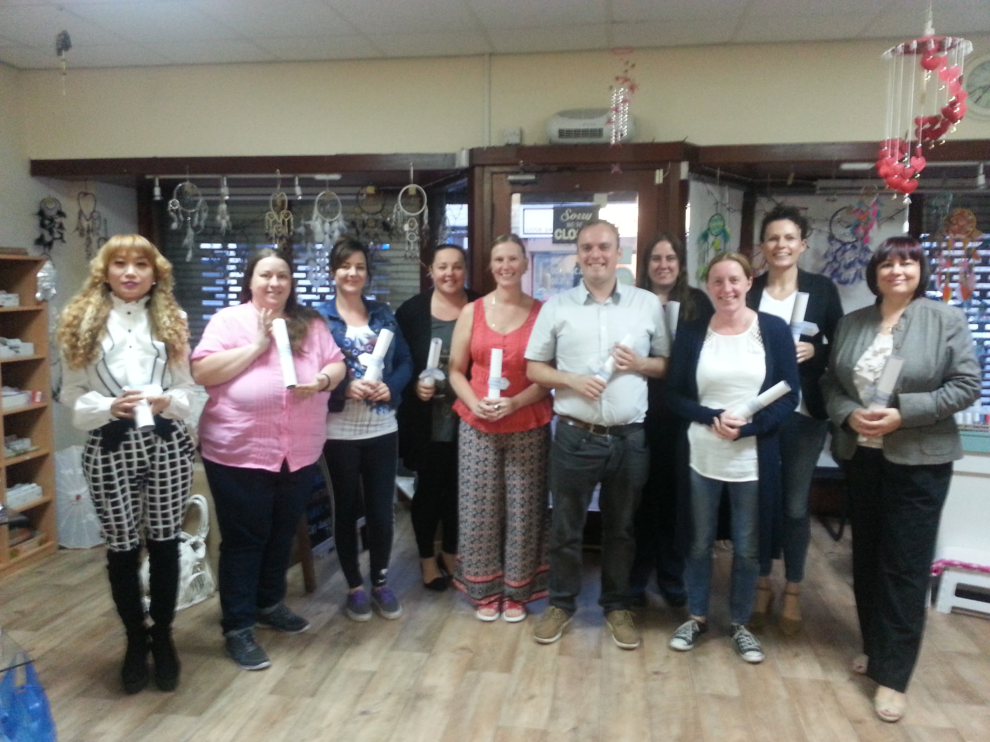 Accredited Reiki Students