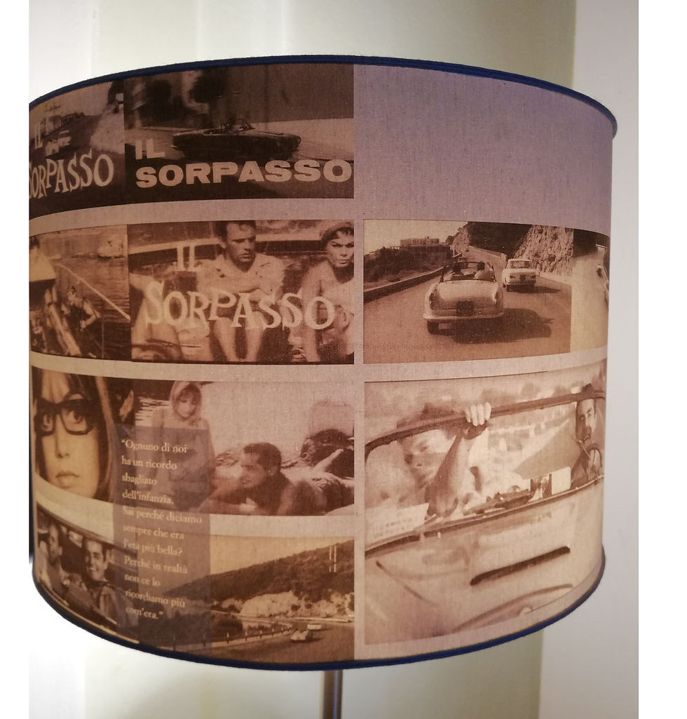 Lampada piantana "Il sorpasso"
