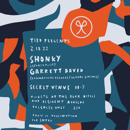 TIED PRESENTS: SHONKY, GARRETT DAVID