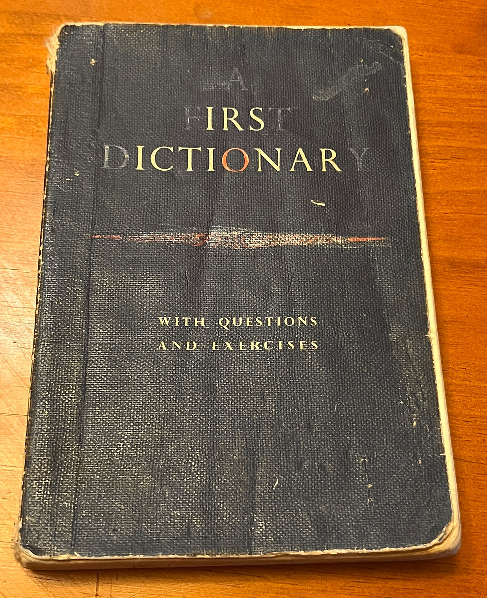 Thumbnail: A First Dictionary