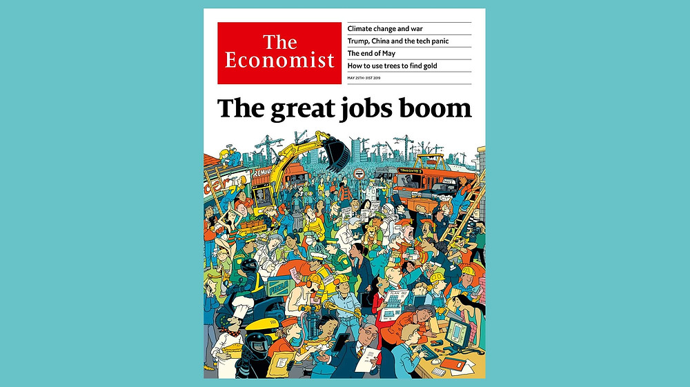 Capa da The Economist em 23 de Maio de 2019.
