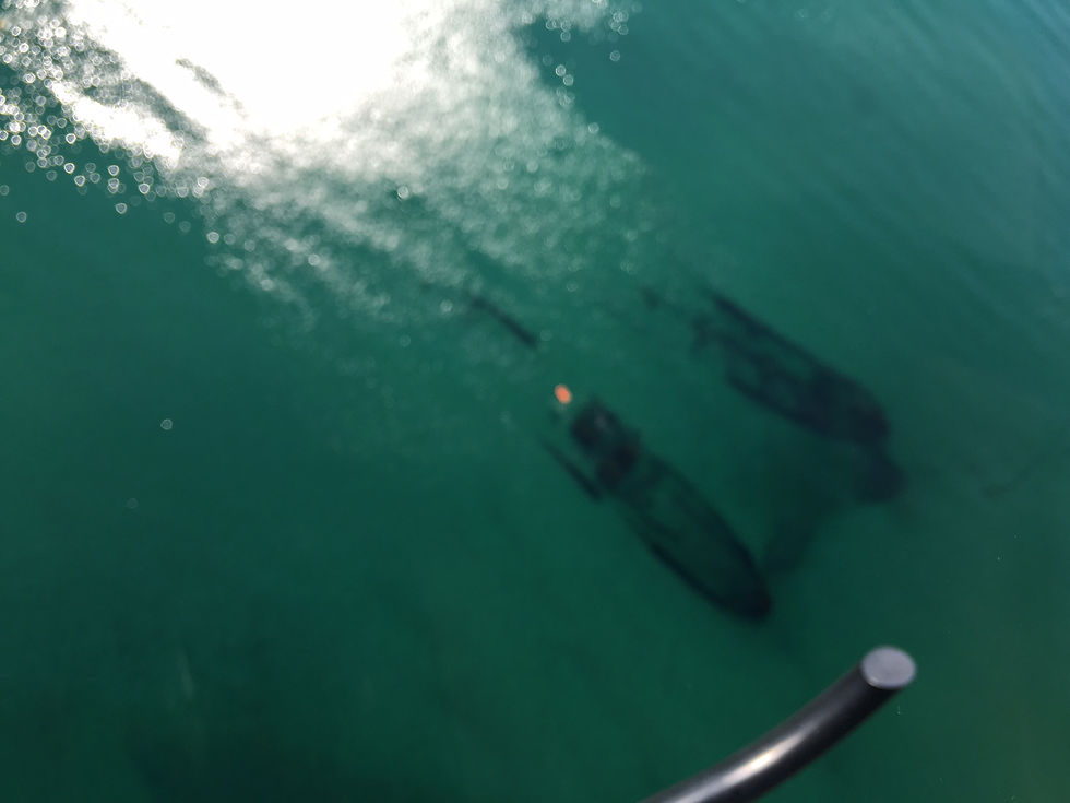 Triangle shipwrecks