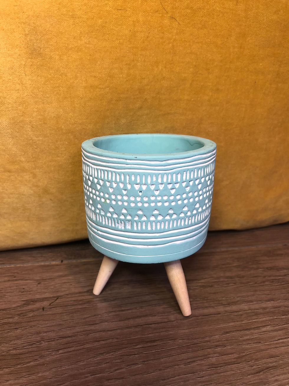 Blue mayan pot for sale