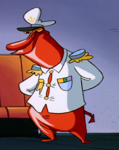 Red from Cartoon Network's Cow and Chicken Show