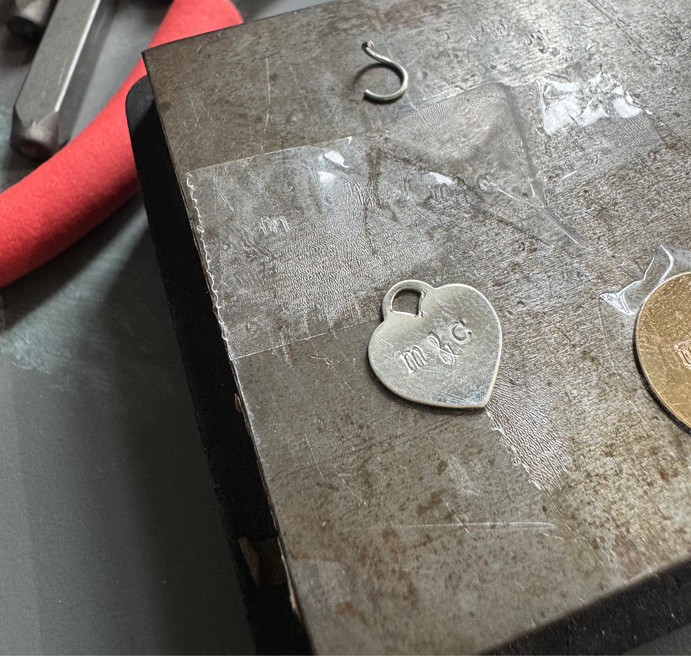 HAND STAMPED WITH LOVE