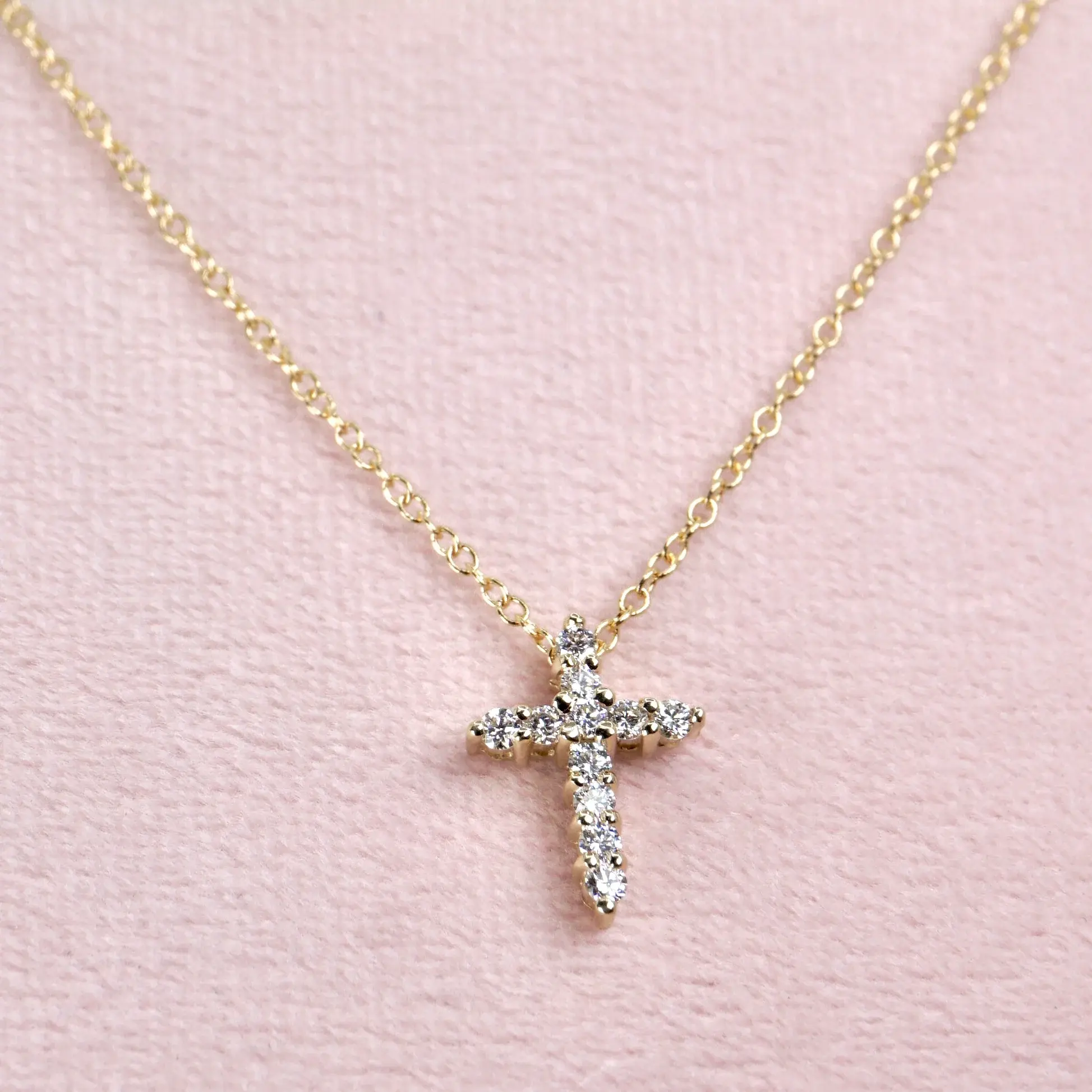 Diamond Cross Pendant