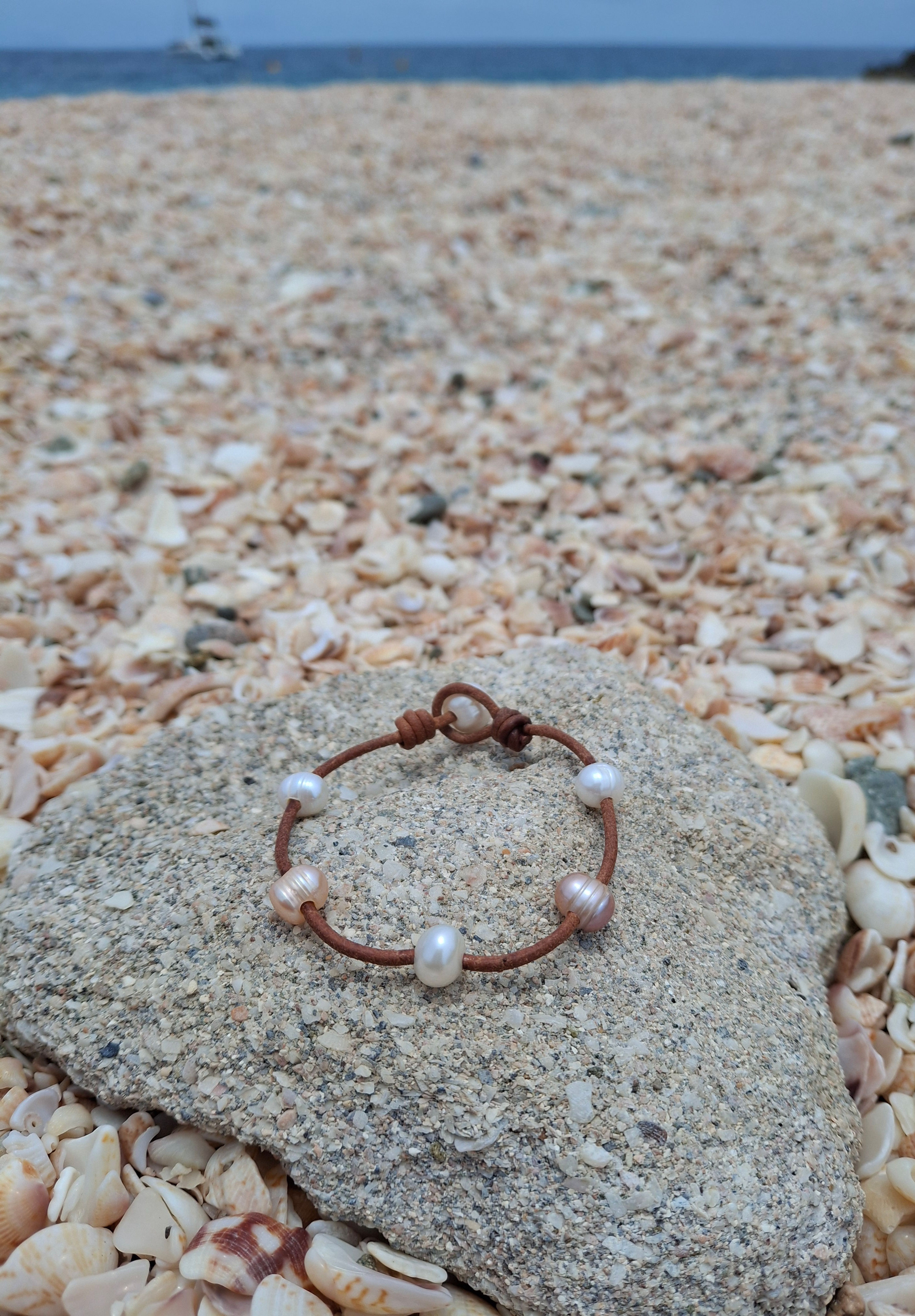 Floating Fresh Water Pearl Bracelet