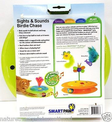 Thumbnail: Smart Paw Sights & Sounds Birdie Chase Play Cat Toy