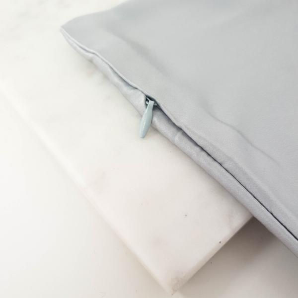 Thumbnail: Luxury Mulberry Silk Pillowcase (Grey Silver)