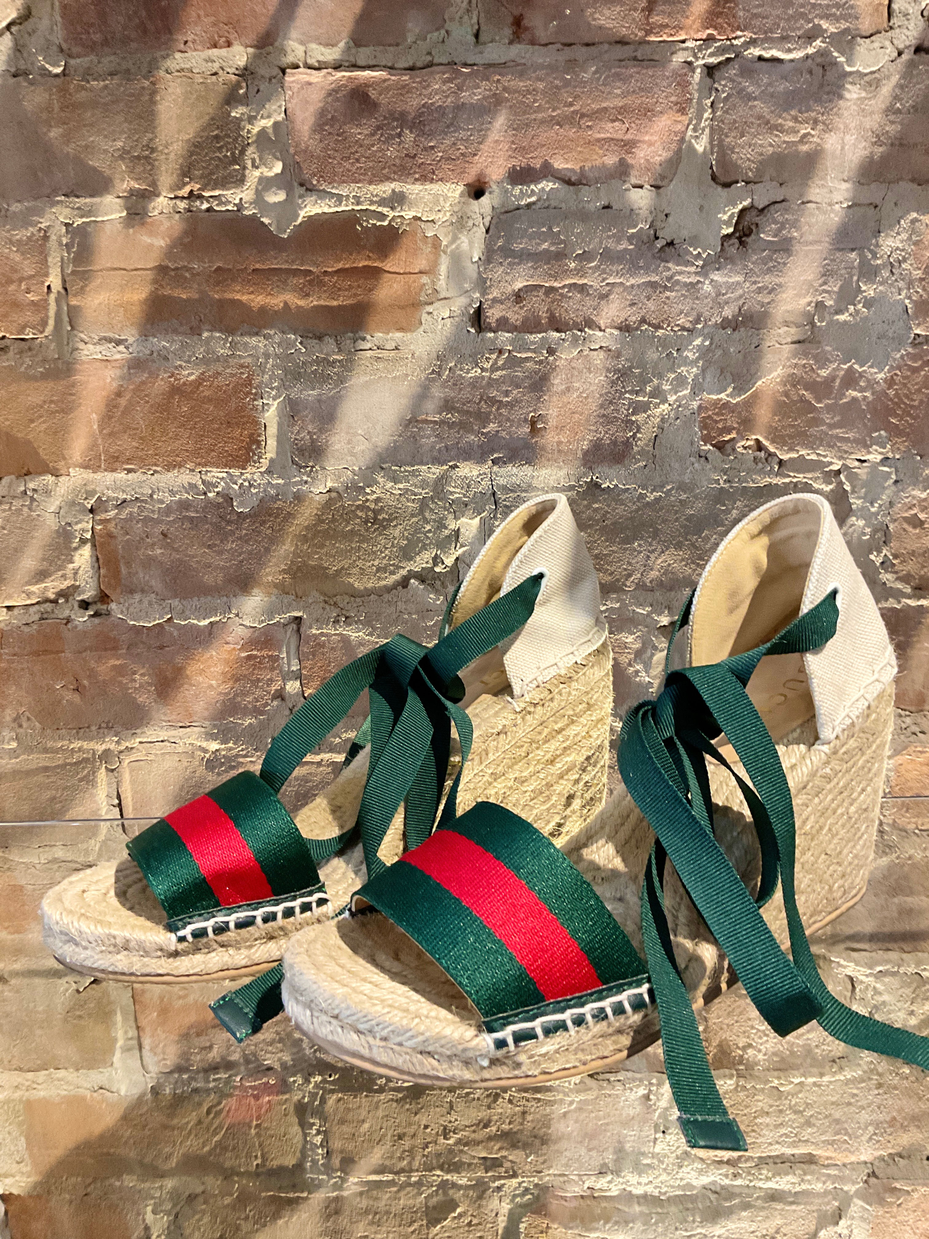 GUCCI - Sandale espadrilles - 40