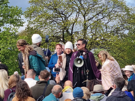 Crown Chakra activation at Stirling 