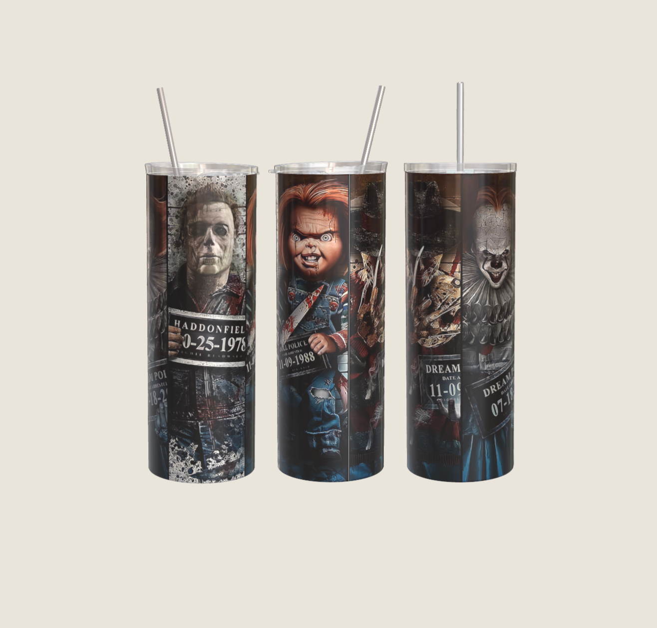 Evil Characters 20oz Tumbler