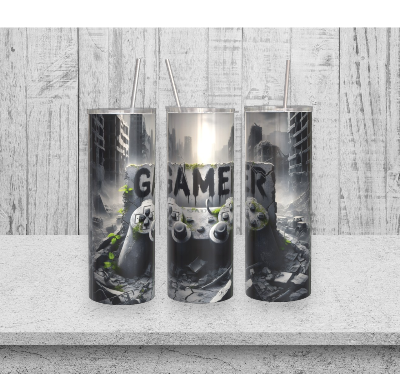 Apocalyptic Gamer 20oz Tumbler