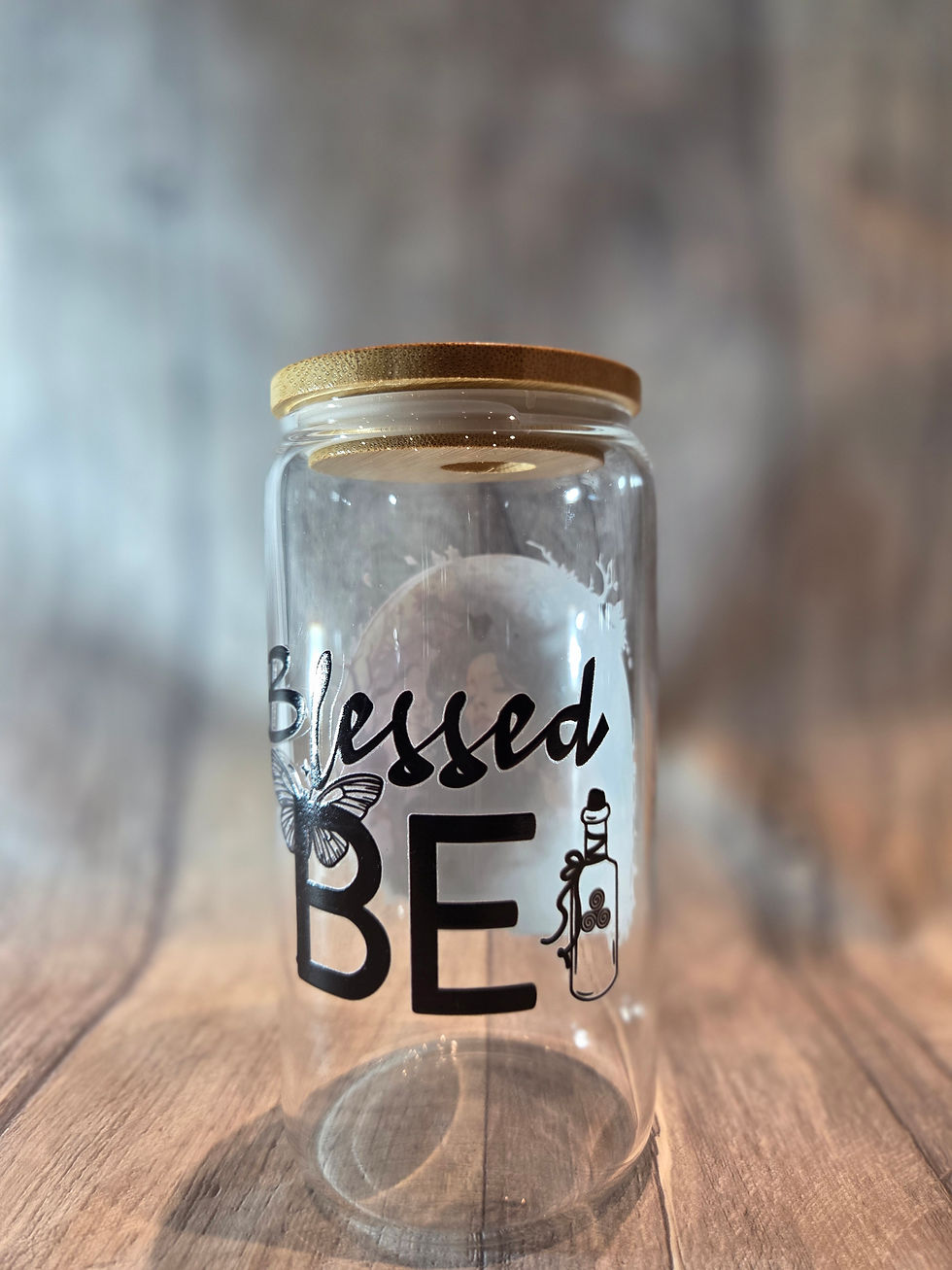 Thumbnail: Blessed Be Glass Cup