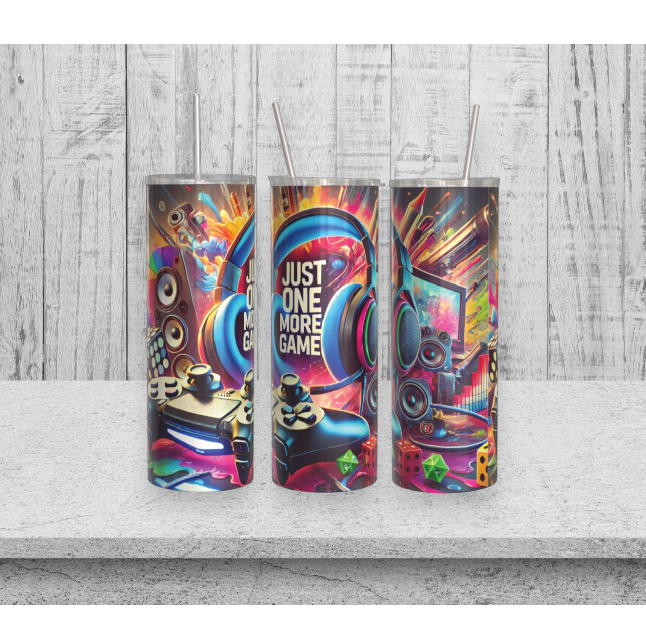Just One More Game 20oz Tumbler
