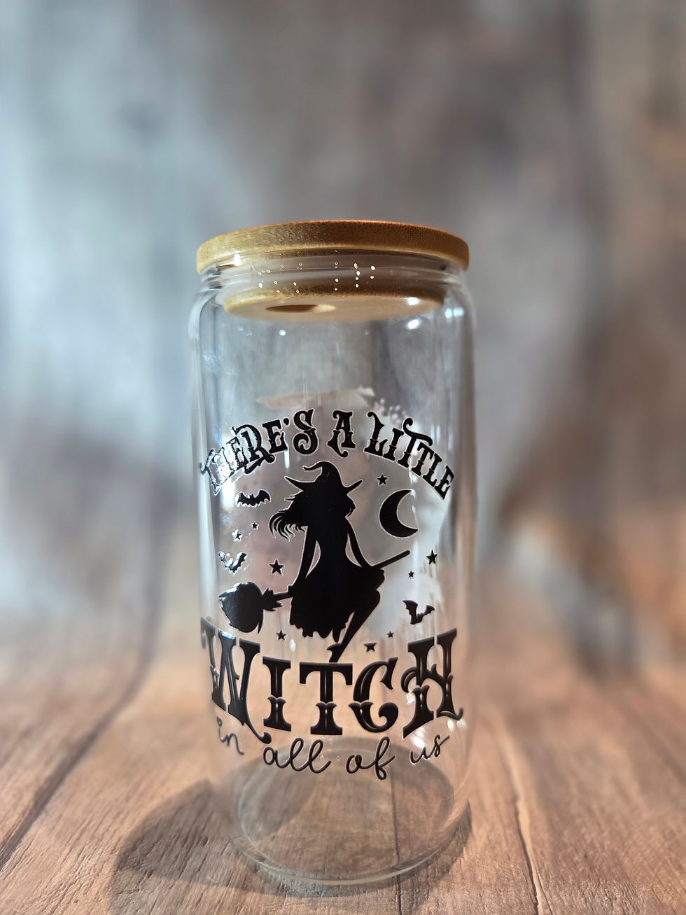 Thumbnail: There's A Little Witch Glass Cup