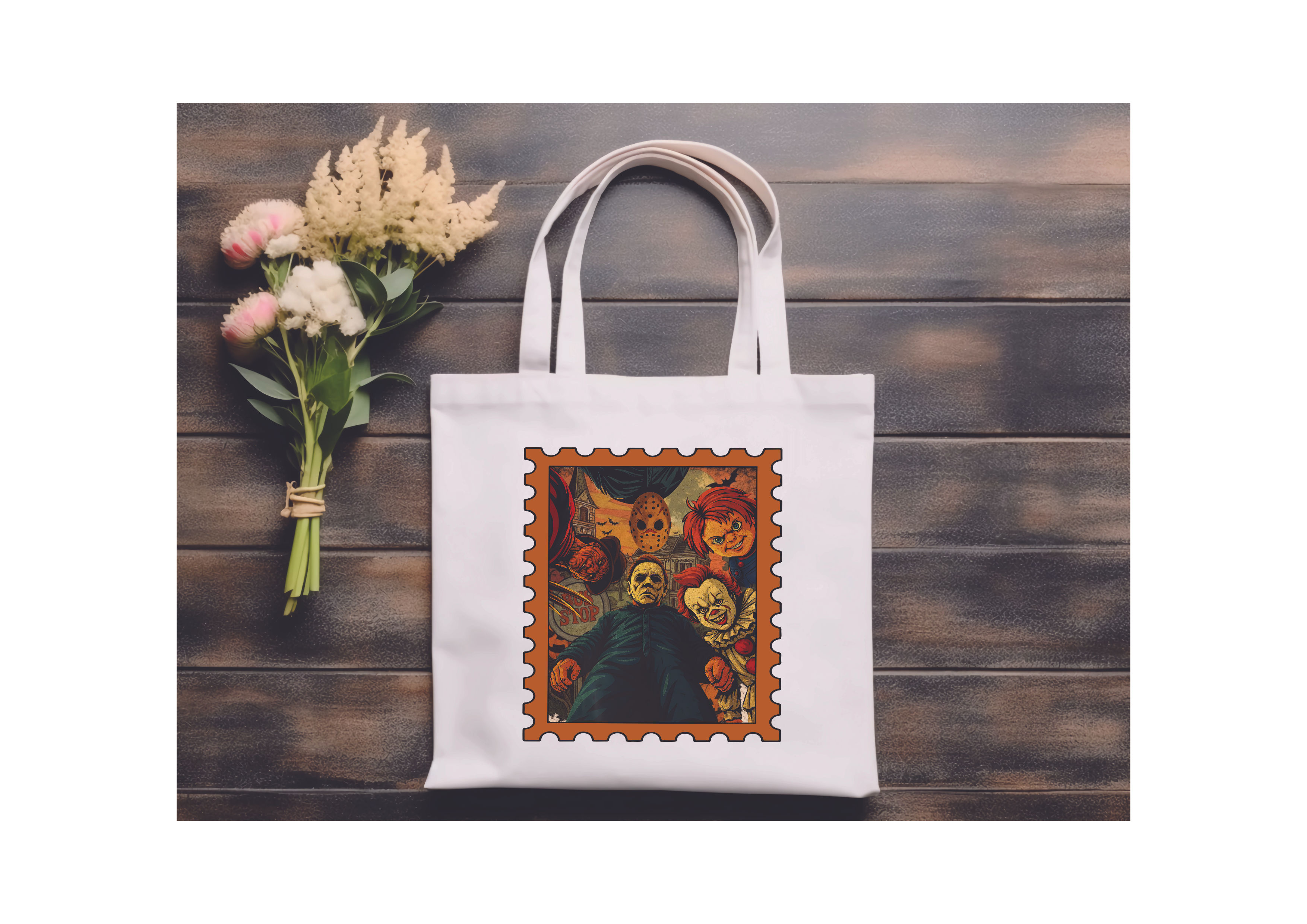 Villain Stamp tote