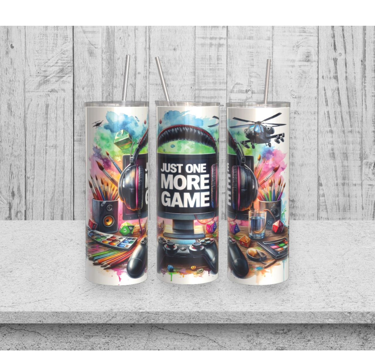 Headset 20oz Tumbler