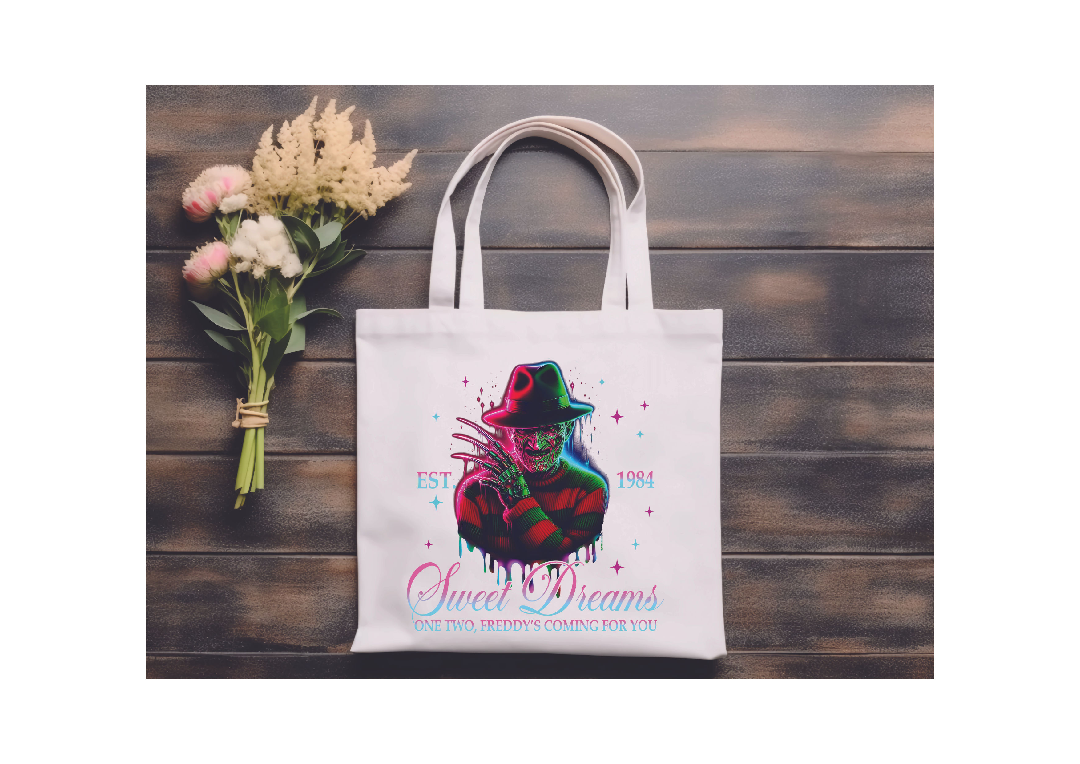 Scary Claw Villain tote